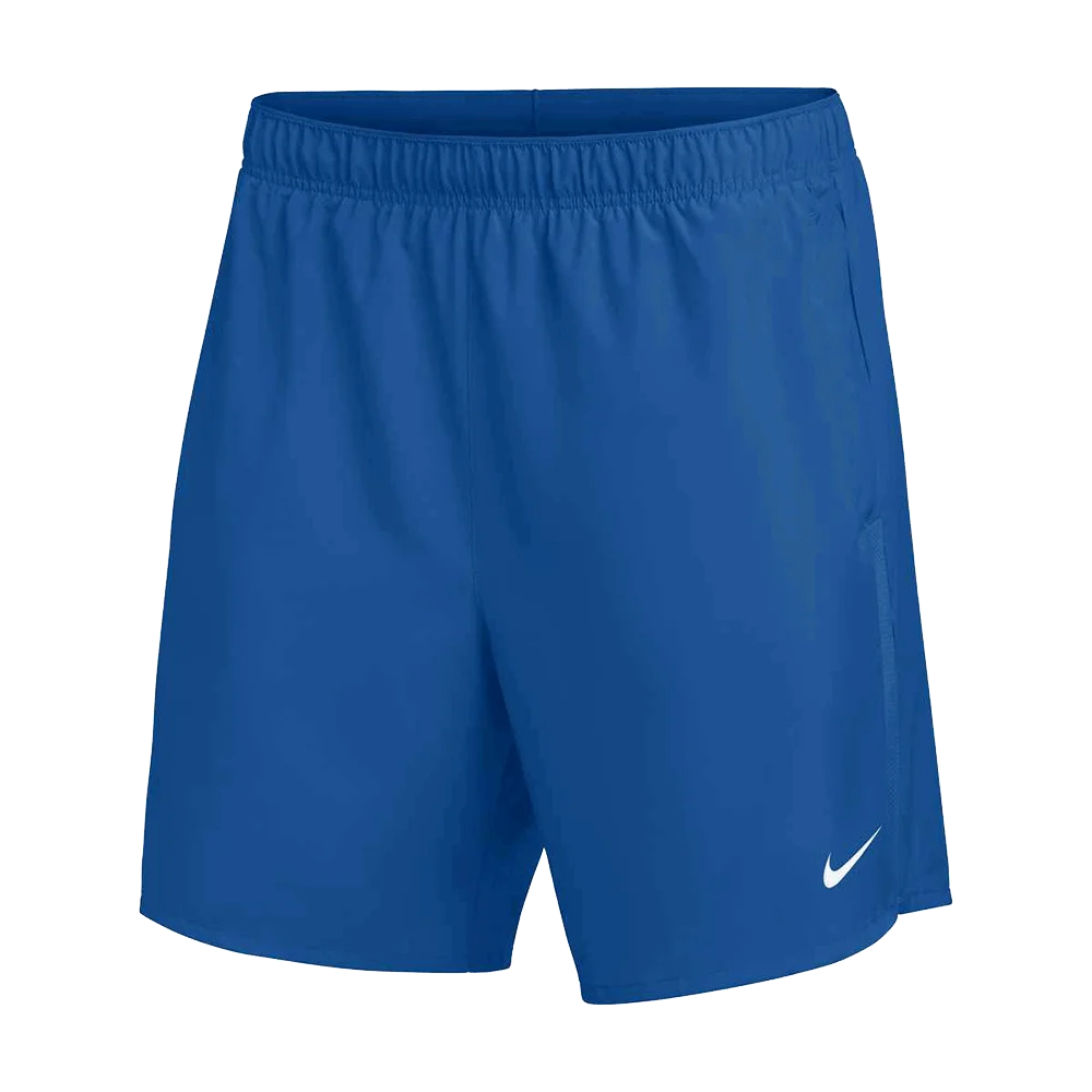 Nike Men's Team Challenger 7" 2n1 Short Blue Color