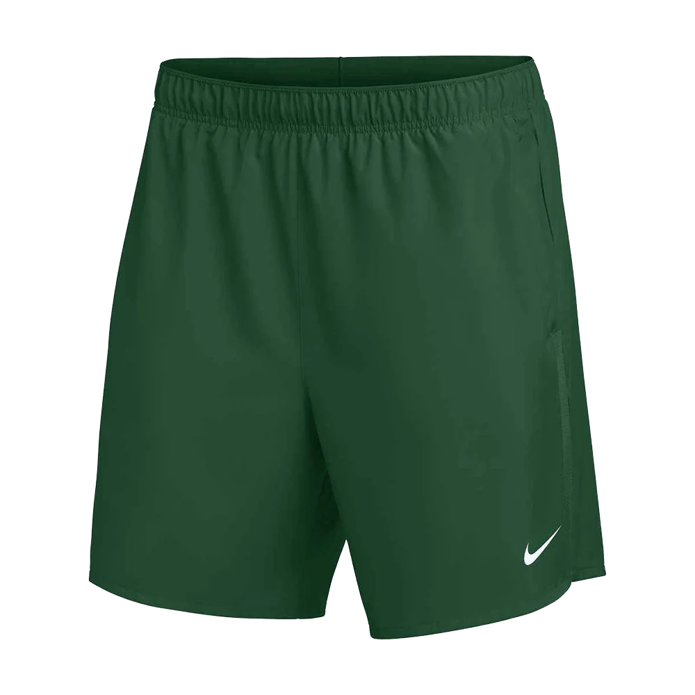 Nike Men's Team Challenger 7" 2n1 Short Green Color