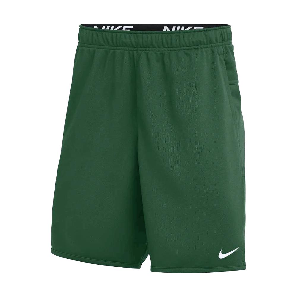 Nike Men's Team Totality Knit 7" Short Unlined Green Color