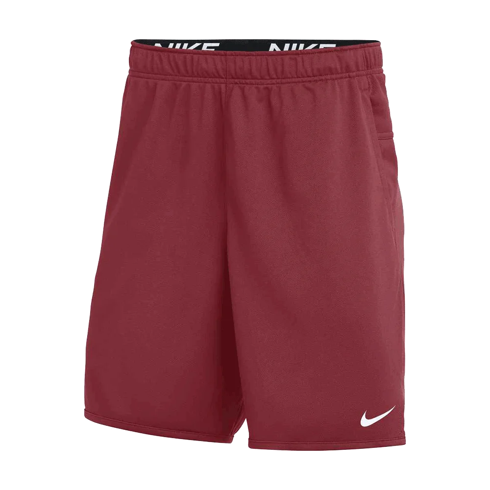 Nike Men's Team Totality Knit 7" Short Unlined Maroon Color