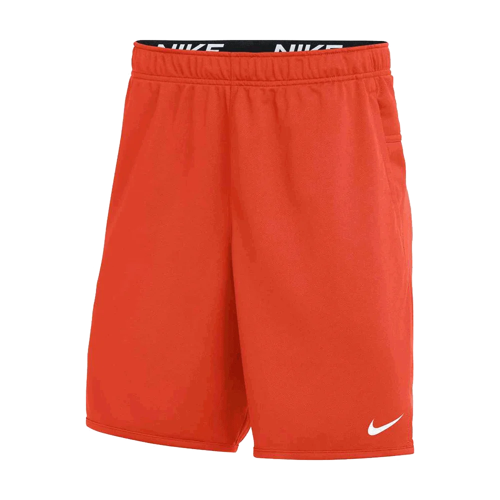 Nike Men's Team Totality Knit 7" Short Unlined Orange Color