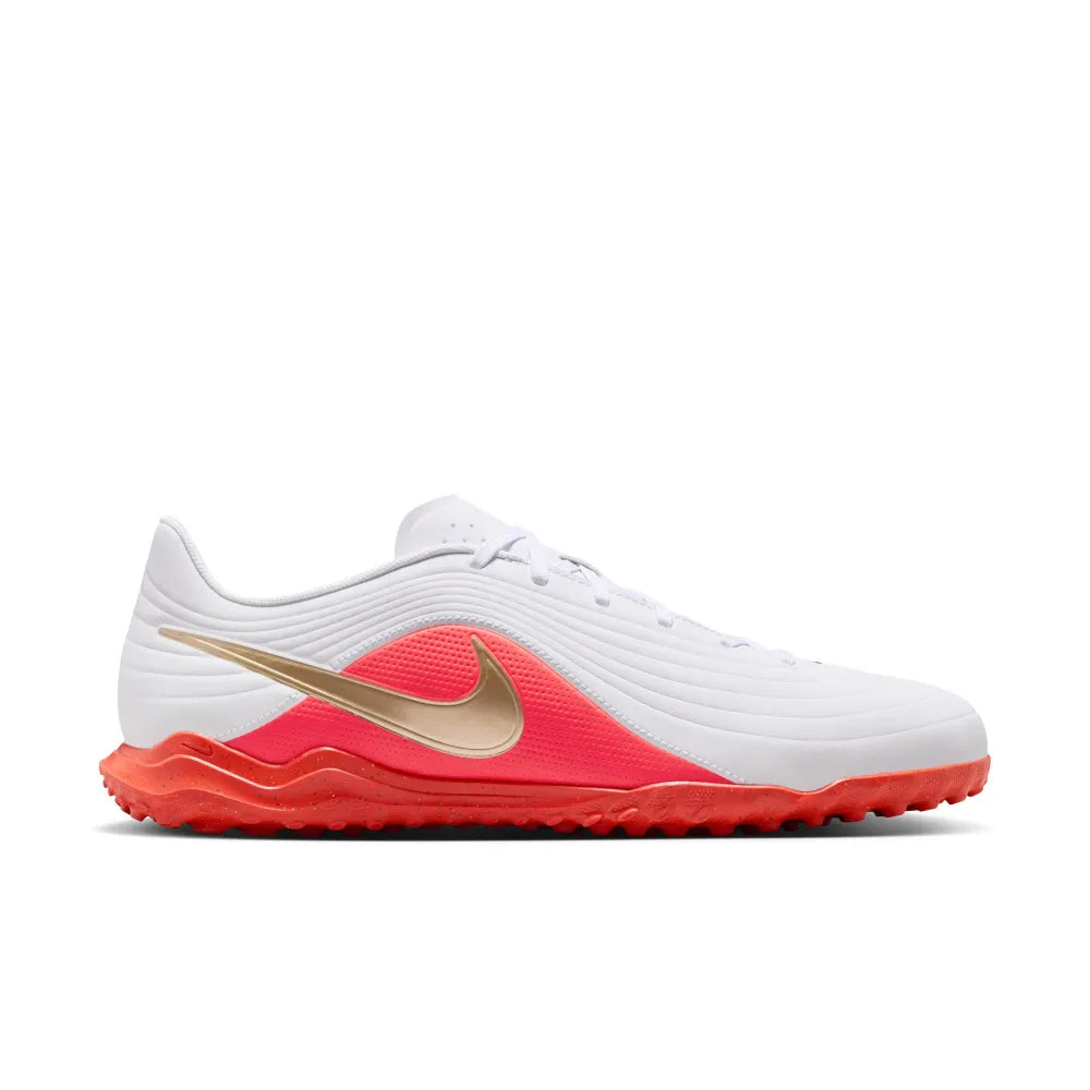 Nike Men's Tiempo Maestro Club Turf Low-Top Soccer Shoes White Color
