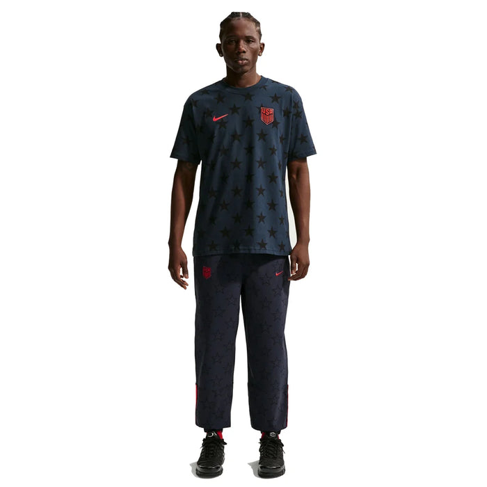Nike Men's USMNT Soccer T-Shirt Navy Color