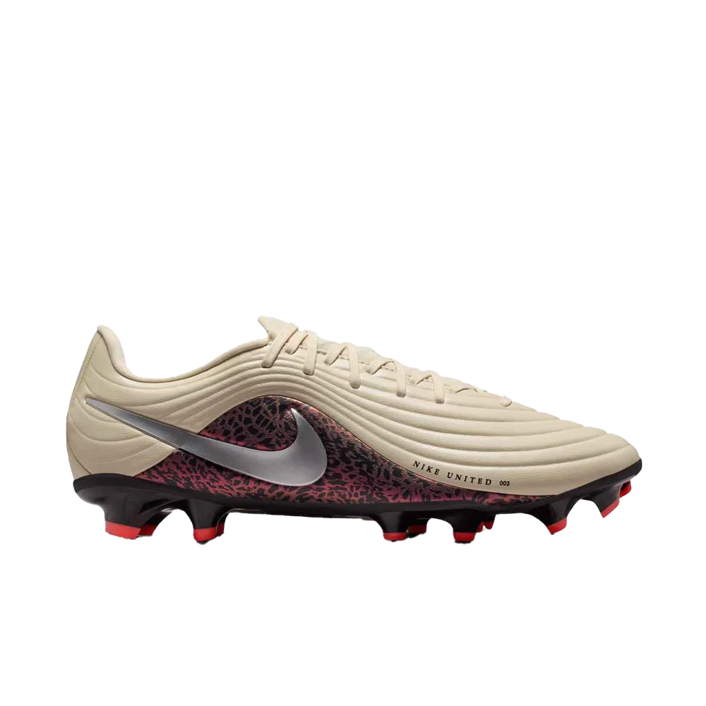 Nike Men's United Tiempo Maestro Academy Multi-Ground Low-Top Soccer Cleats Maroon Color