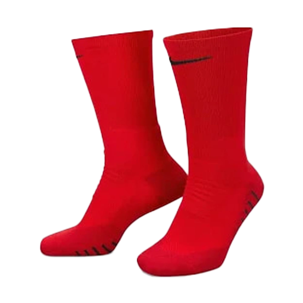Nike Men's Vapor Crew Football Sock Red color