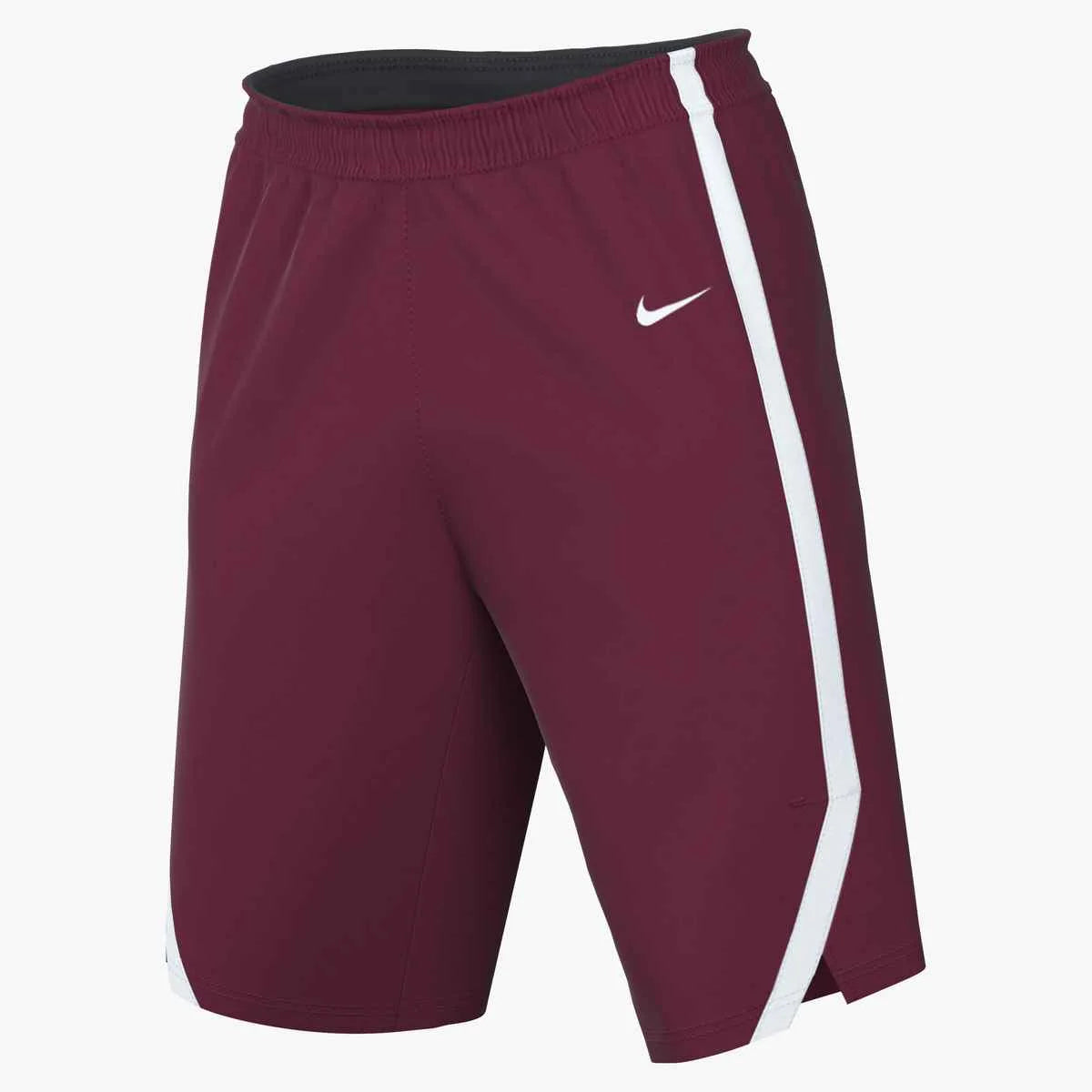 Nike Men's Pinnacle Basketball 8" Shorts (Stock) Maroon Color 