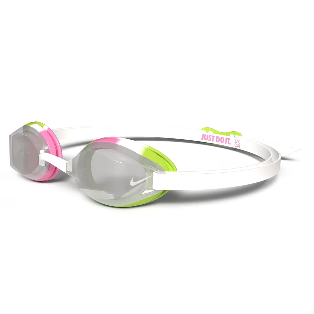 Nike Swim Big Kids Legacy Goggles red color