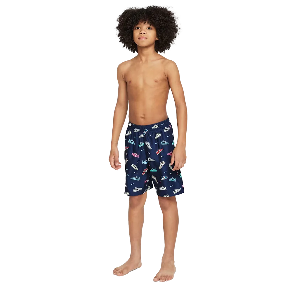 Nike Swim Boys Breaker Big Kids 7 Brief-Lined Volley Short