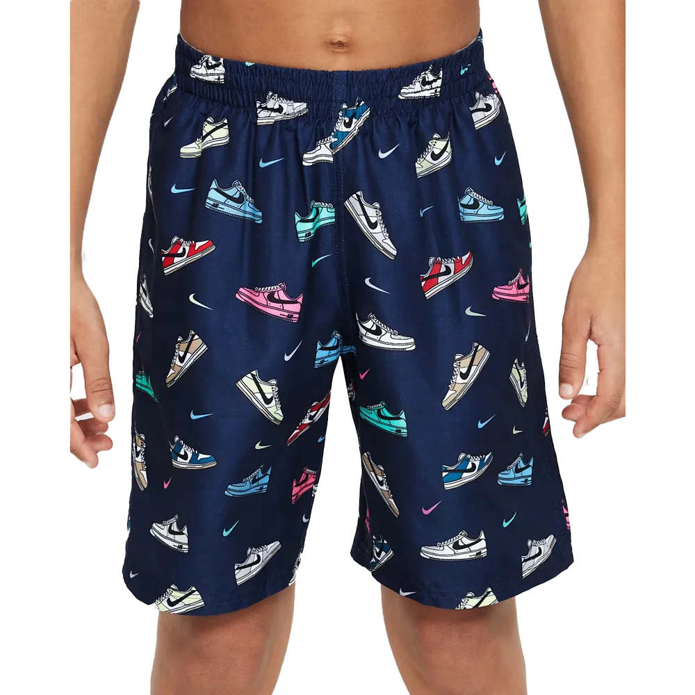 Nike Swim Boys Breaker Big Kids 7 Brief-Lined Volley Short