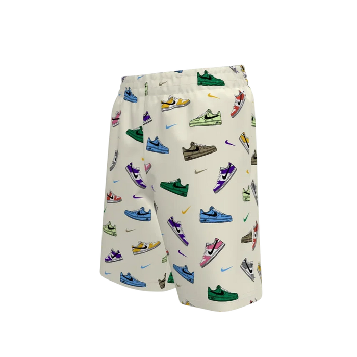 Nike Swim Boys Breaker Big Kids 7 Brief-Lined Volley Short white Color