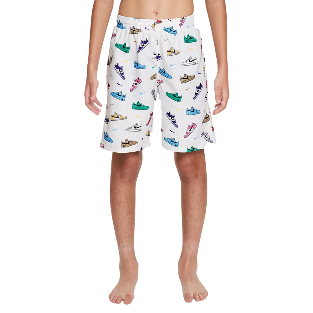 Nike Swim Boys Breaker Big Kids 7 Brief-Lined Volley Short