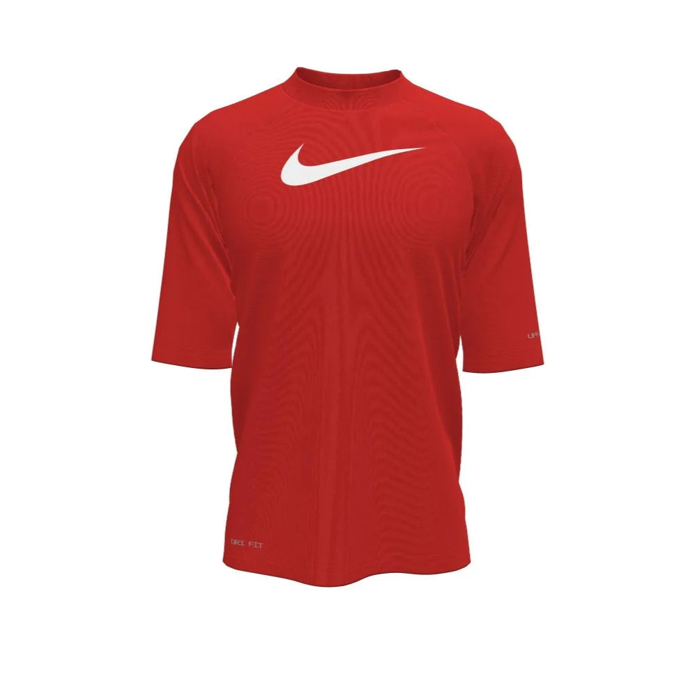 Nike Swim Boys Hydroguard Essential Big Kids Dri-FIT UV Short Sleeve Top
