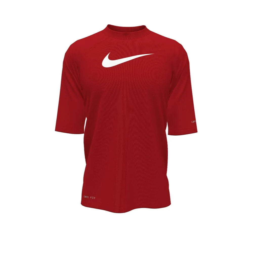 Nike Swim Boys Hydroguard Essential Big Kids Dri-FIT UV Short Sleeve Top