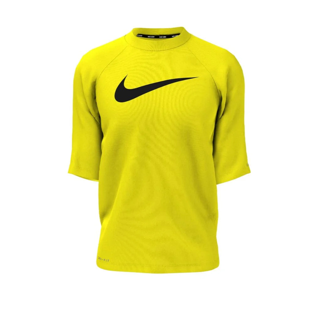 Nike Swim Boys Hydroguard Essential Big Kids Dri-FIT UV Short Sleeve Top