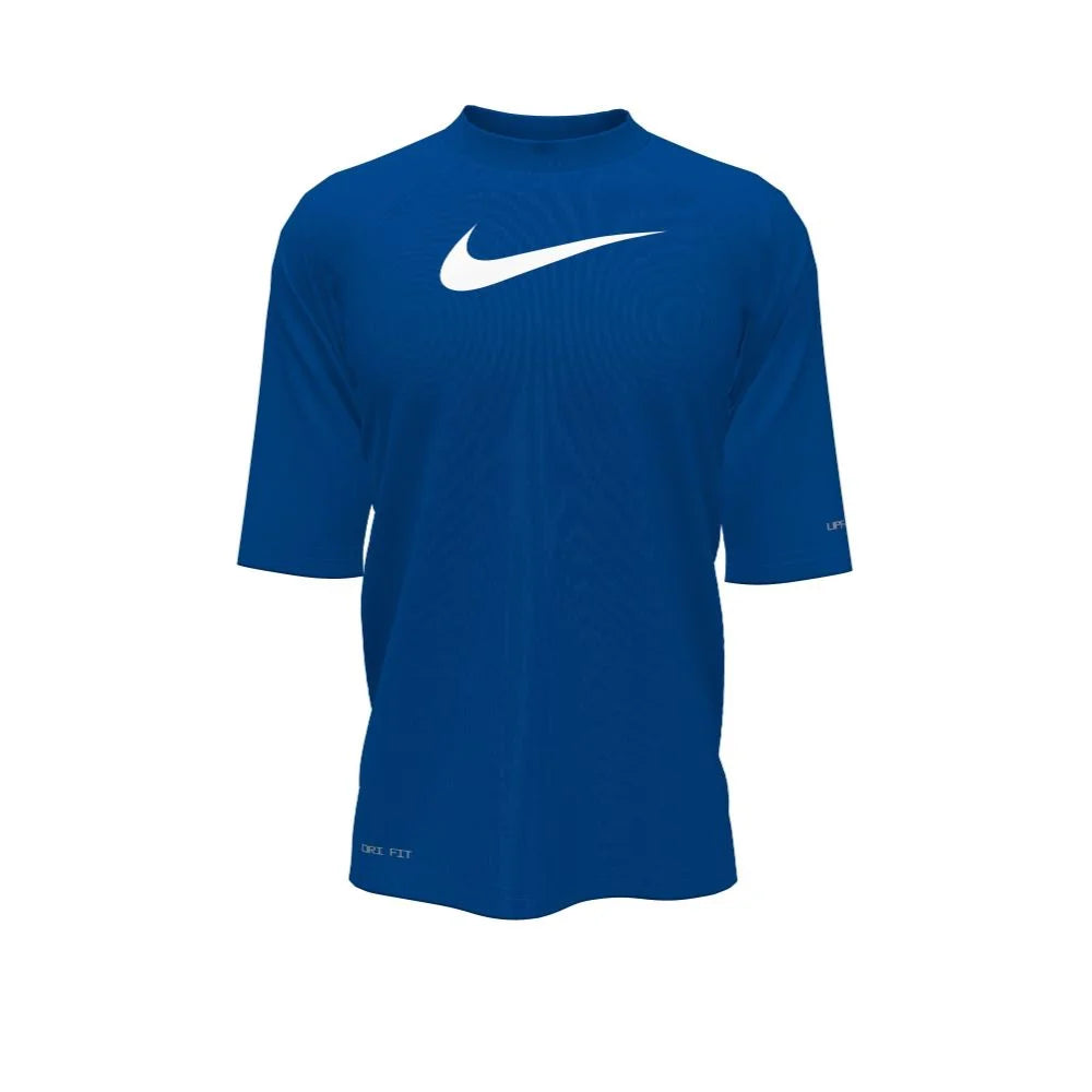 Nike Swim Boys Hydroguard Essential Big Kids Dri-FIT UV Short Sleeve Top