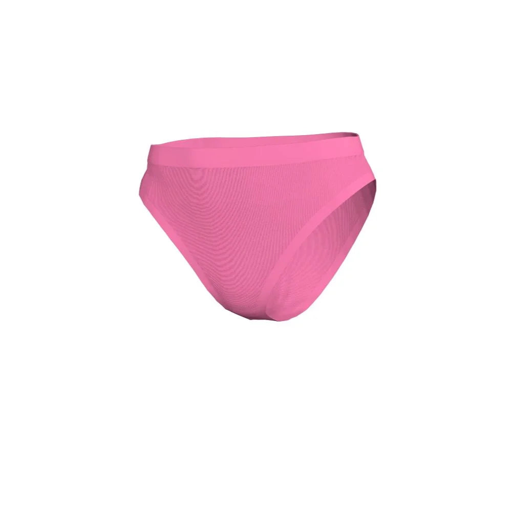Nike Swim Effortless Essential Women's High Waist Bikini Bottom Pink