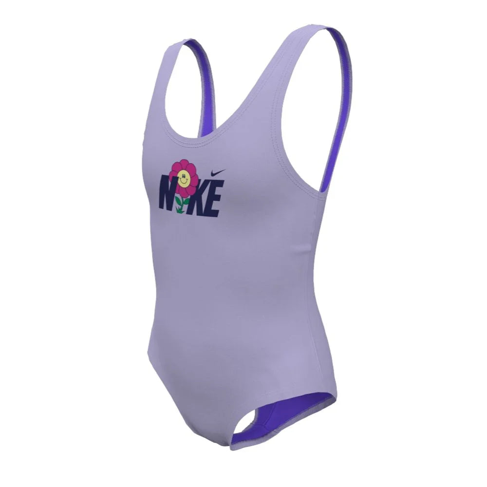 Nike Swim Girls Multi Logo U-Back One Piece
