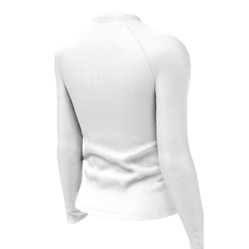 Nike Swim Girls Swoosh Long Sleeve Hydroguard