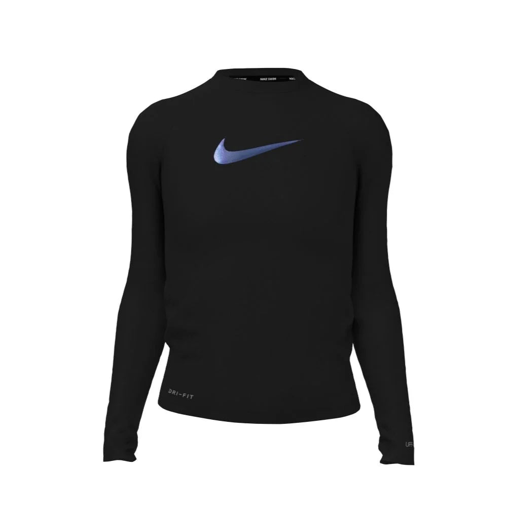 Nike Swim Girls Swoosh Long Sleeve Hydroguard