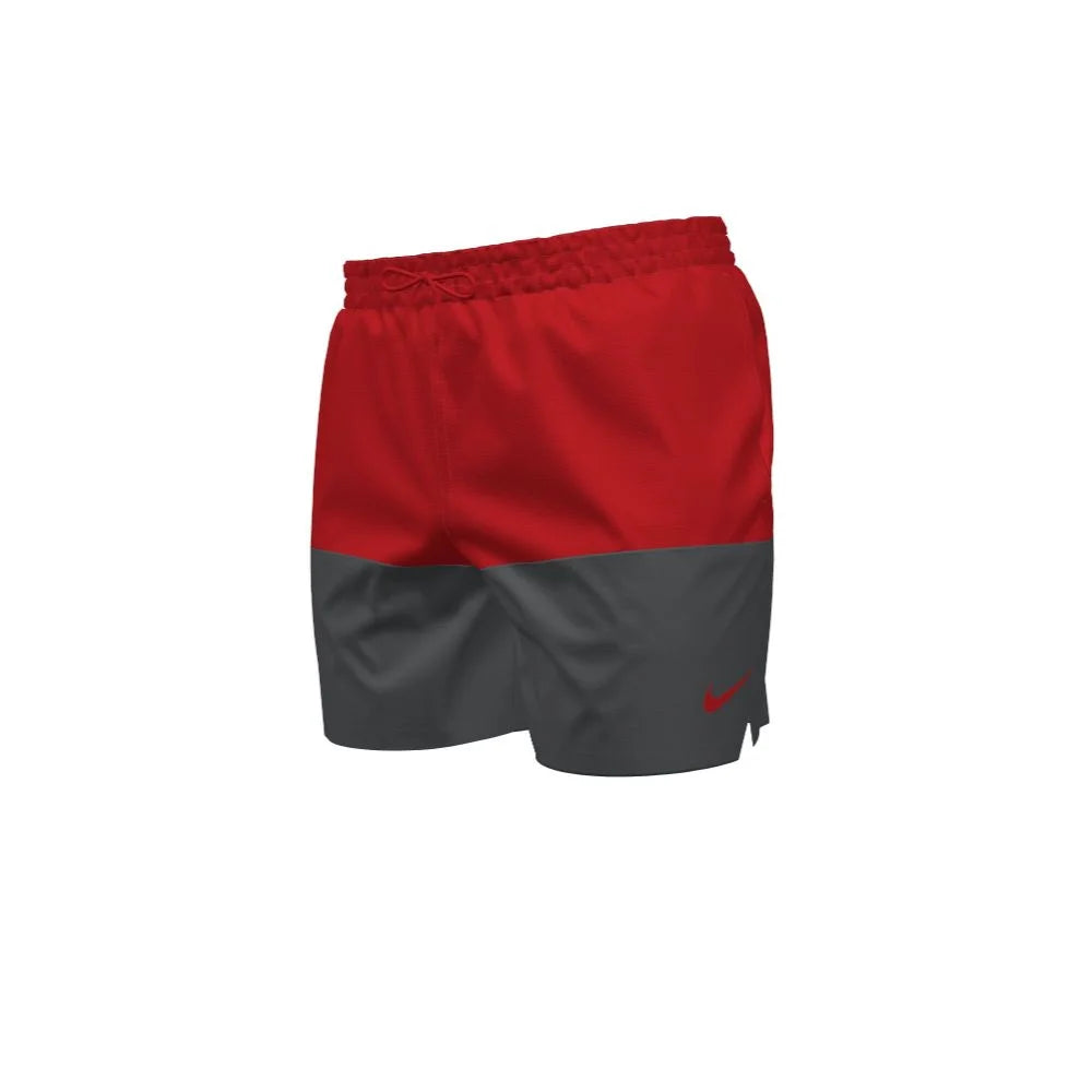 Nike Swim Men's 5 Brief-lined Volley Short Red