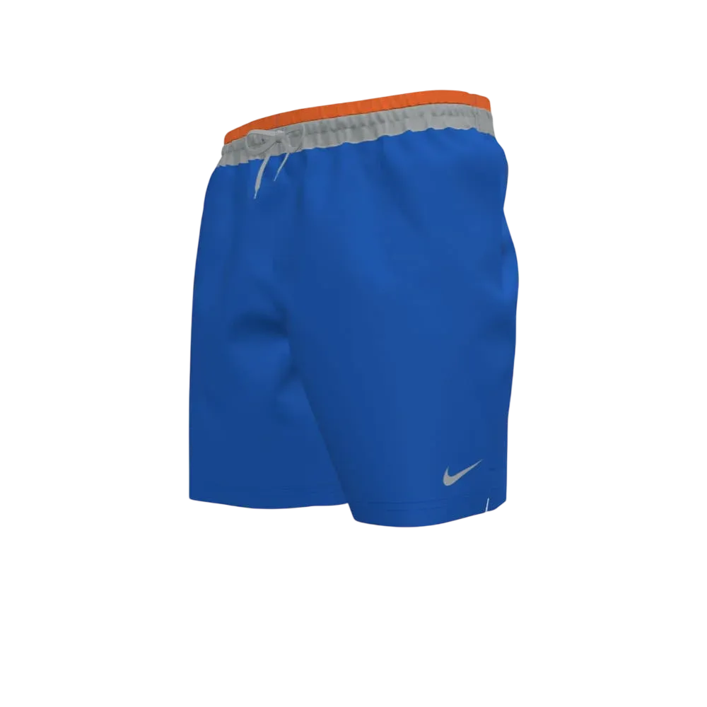 Nike Swim Men's Breaker 7 Brief-Lined Volley Short Blue Color