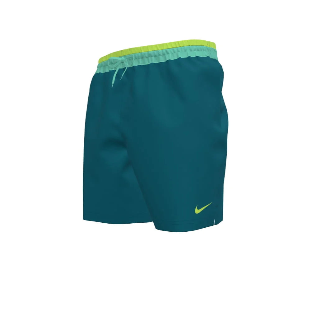Nike Swim Men's Breaker 7 Brief-Lined Volley Short Green color