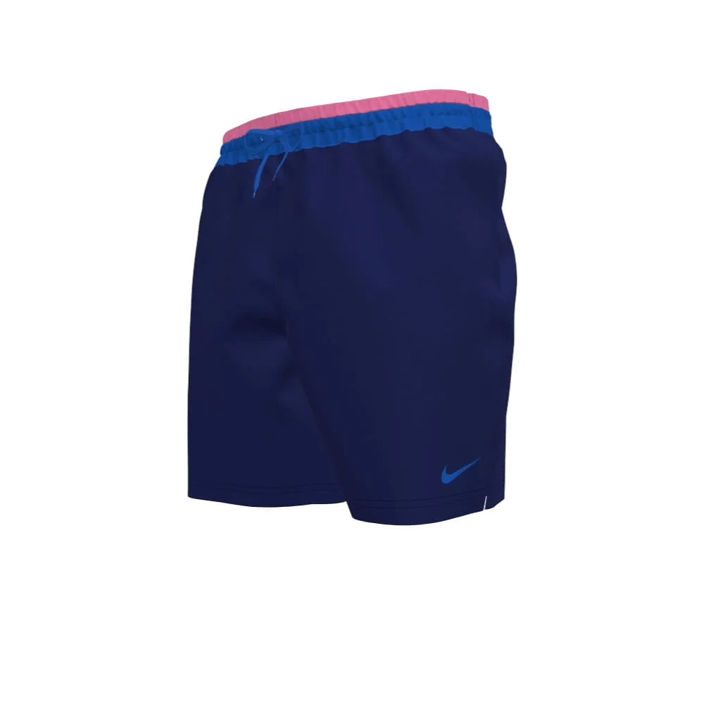 Nike Swim Men's Breaker 7 Brief-Lined Volley Short Navy