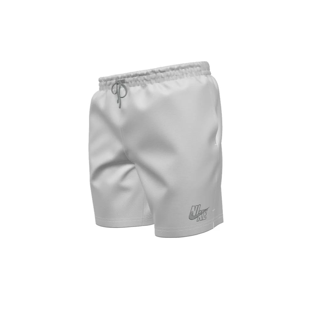 Nike Swim Men's Essential Logo Lap 7 Volley Short white