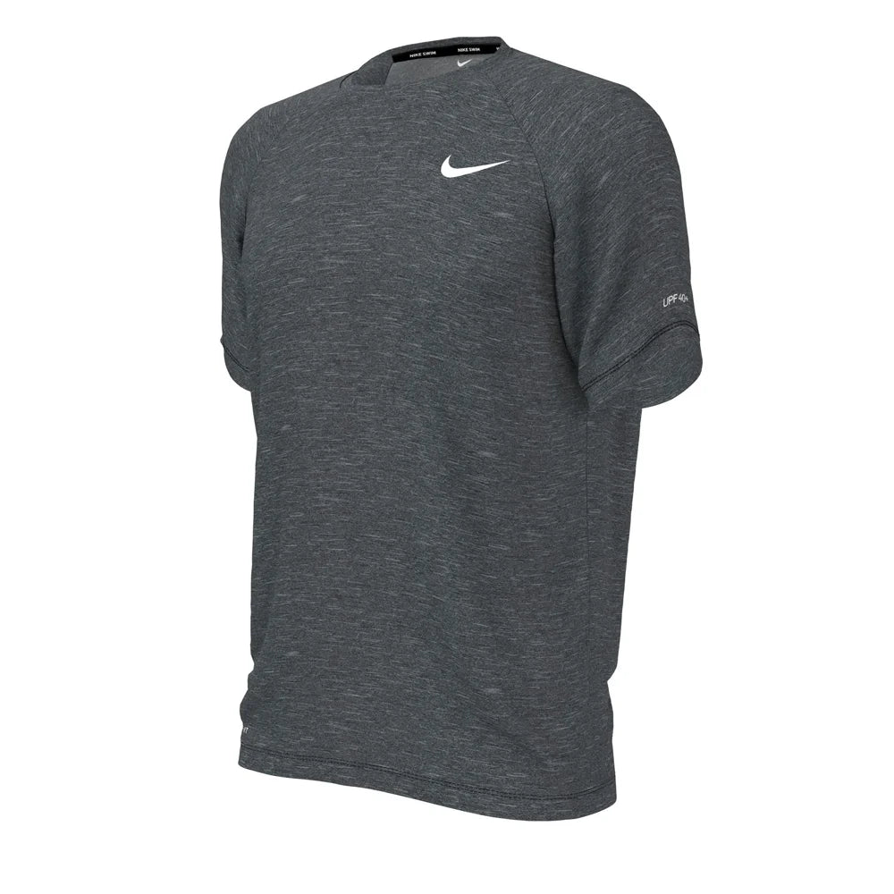 Nike Swim Men's Heather Short Sleeve Hydroguard