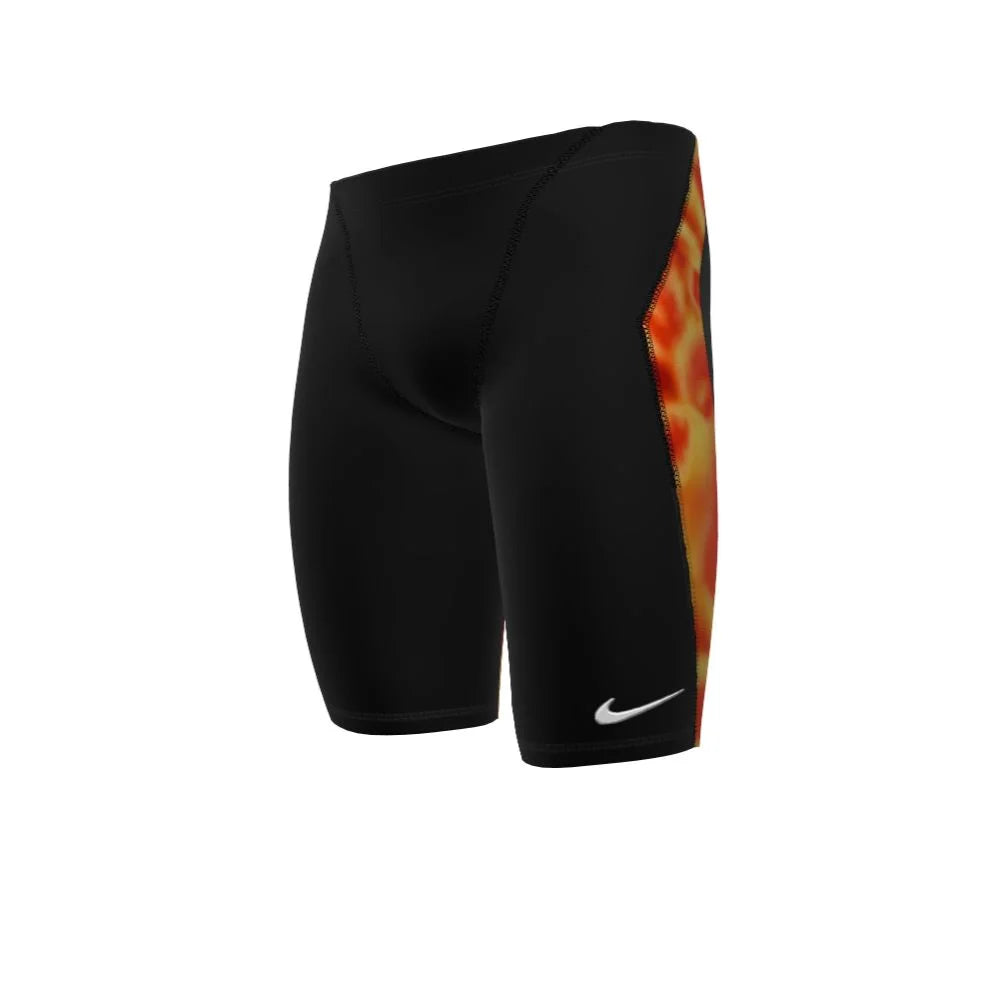 Nike Swim Men's HydraStrong Digi Haze Jammer Orange