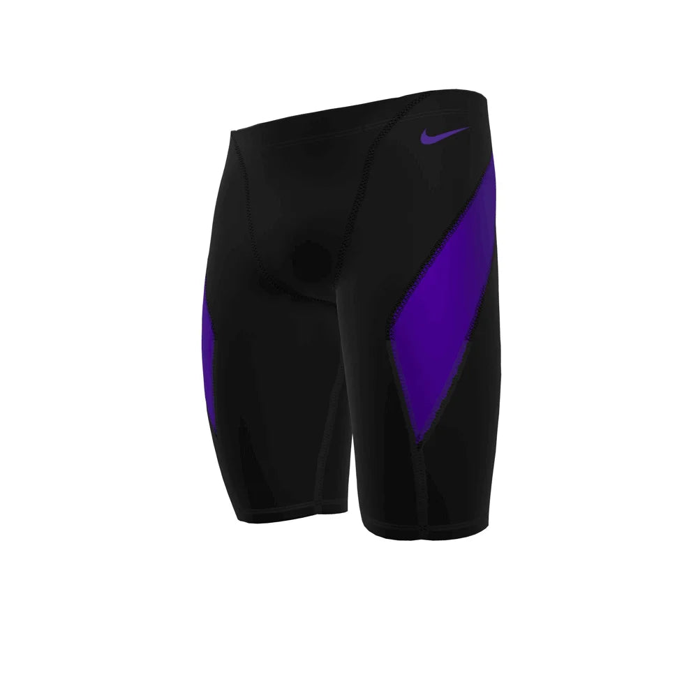 Nike Swim Men's HydraStrong Vex Colorblock Jammer purple