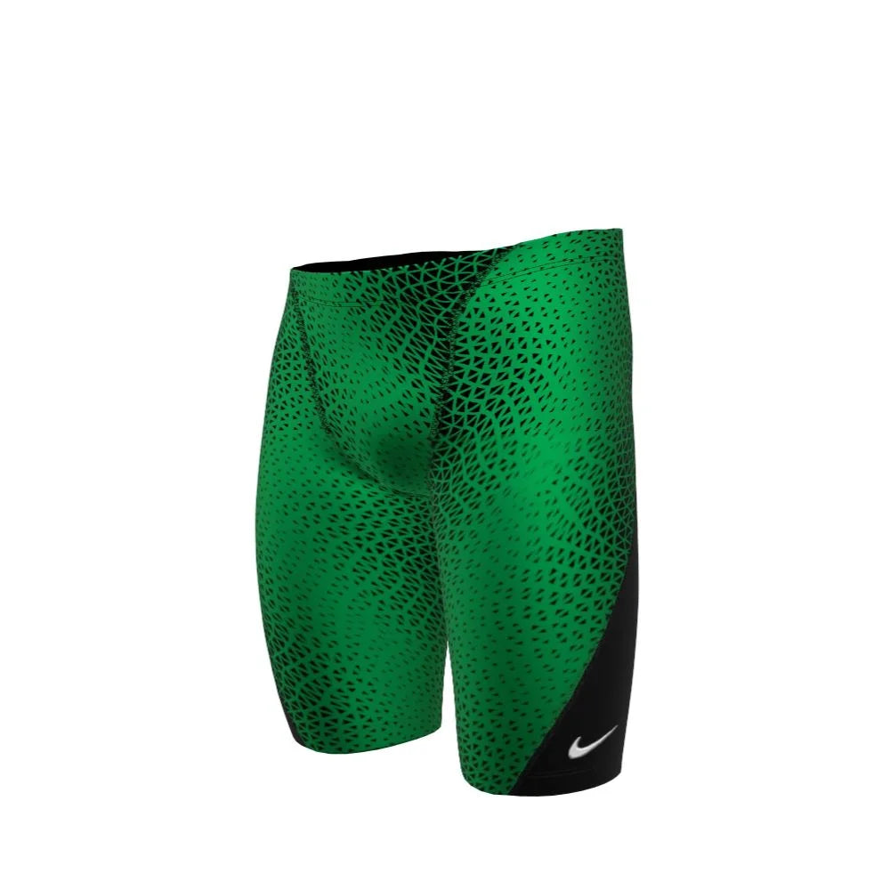 Nike Swim Men's Hydrastrong Delta Jammer green Color