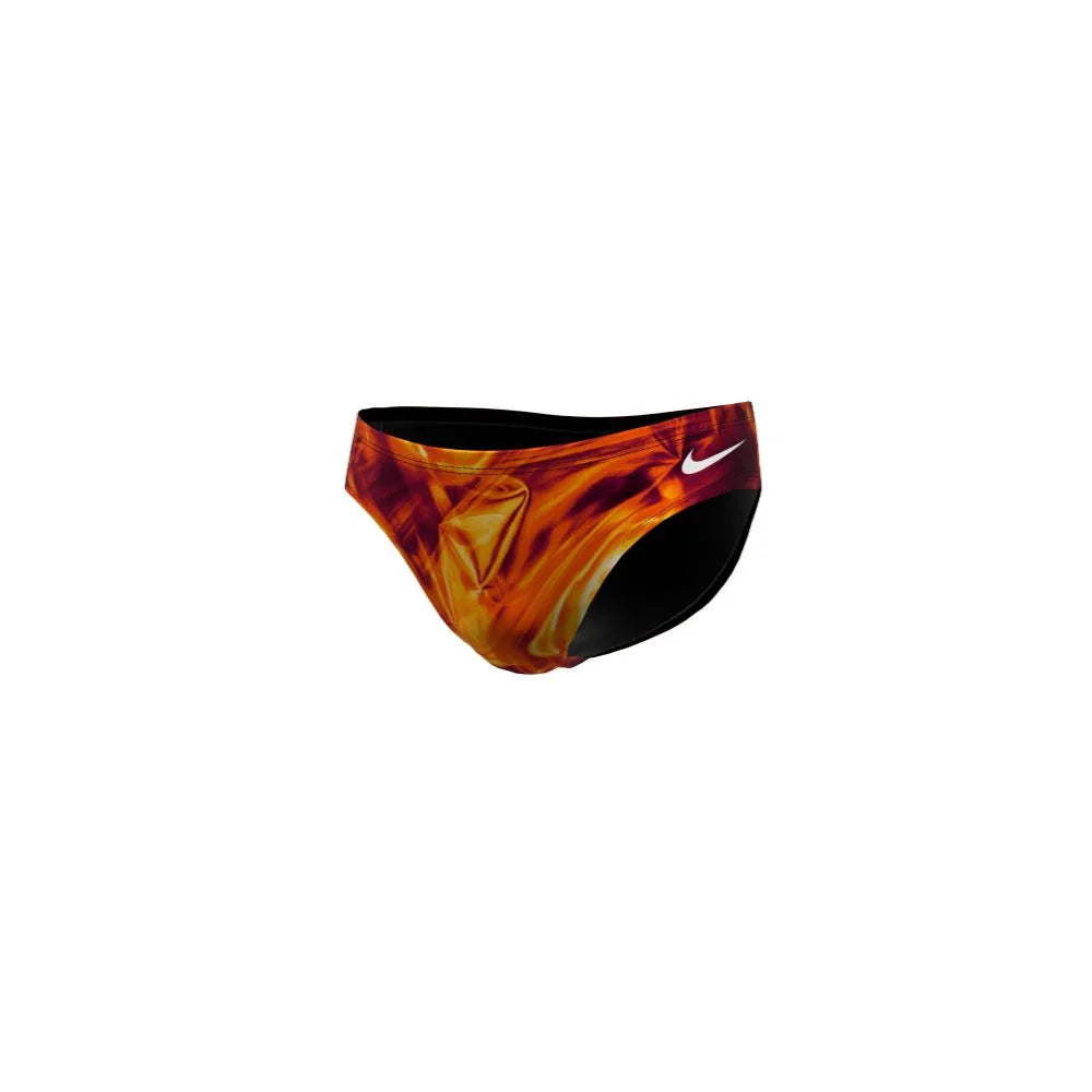 Nike Swim Men's Hydrastrong Solar Rise Brief orange