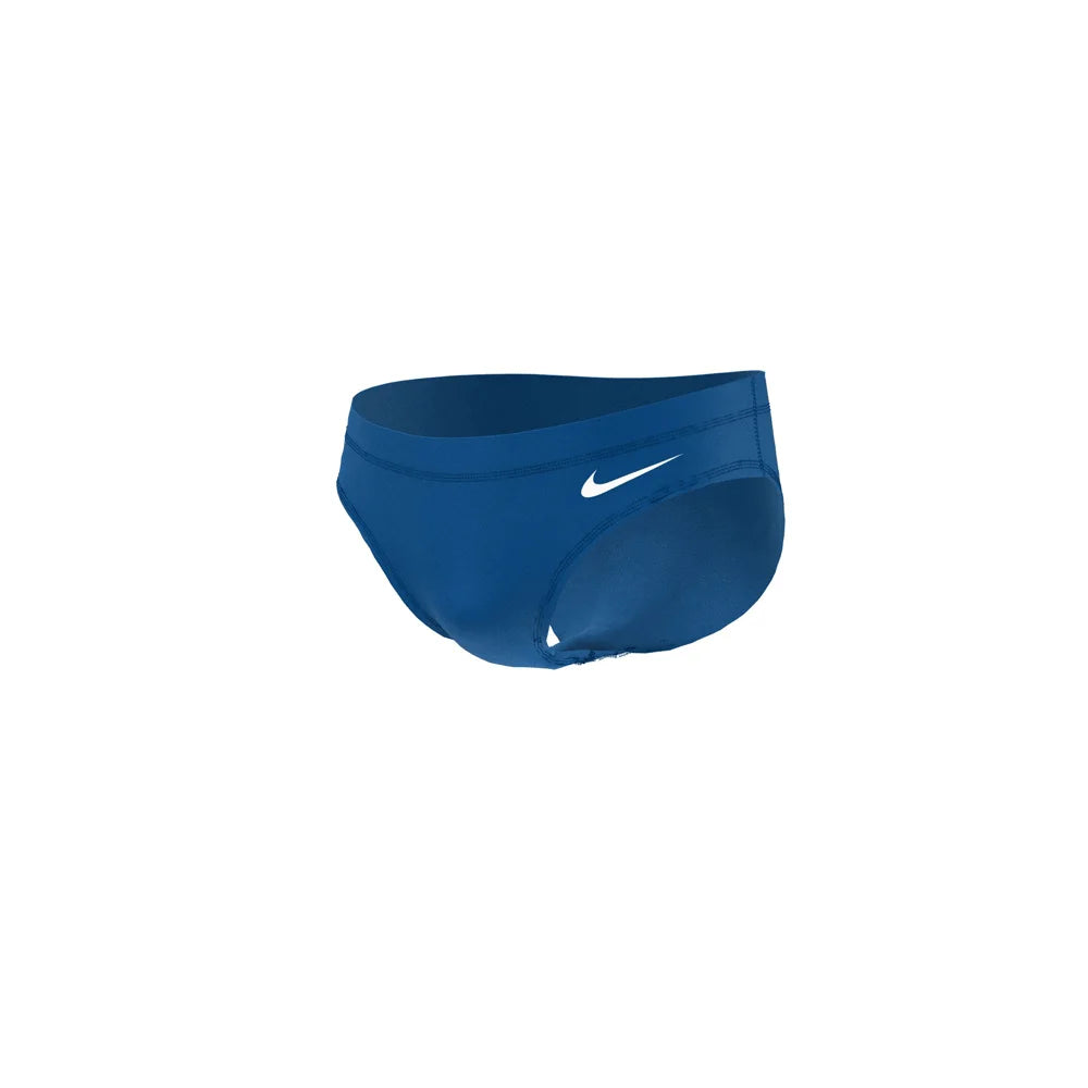 Nike Swim Men's Hydrastrong Solid Water Polo Brief blue color