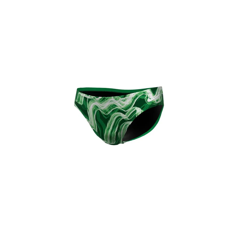 Nike Swim Men's Lightning Brief green color