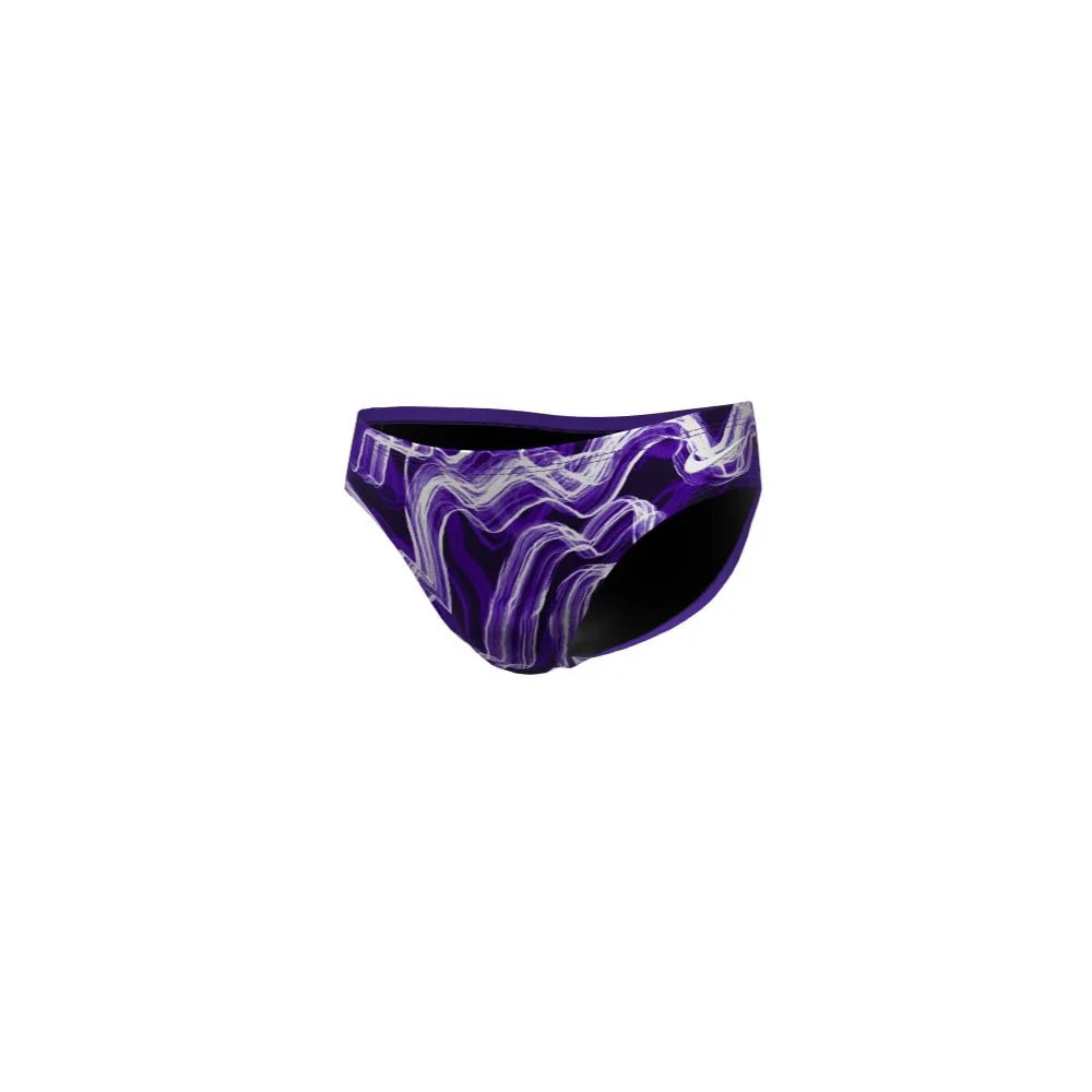 Nike Swim Men's Lightning Brief purple color