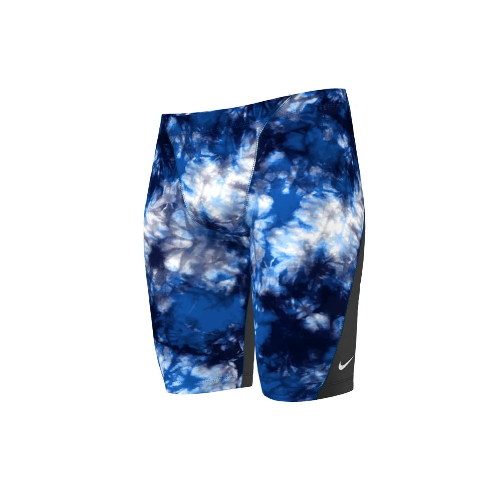 Nike Swim Men's Tie Dye Jammer  Blue color