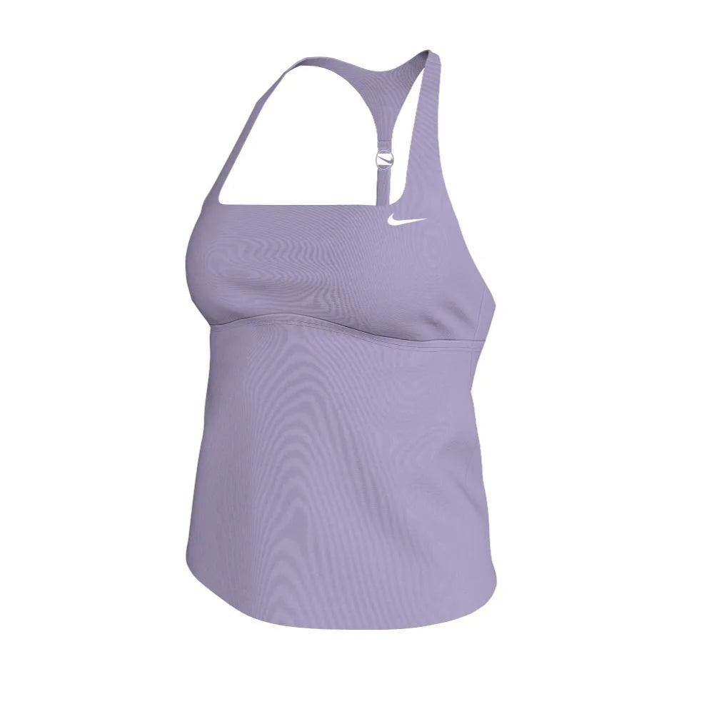 Nike Swim Women's Effortless Essential Women's Square Neck Tankini Purple