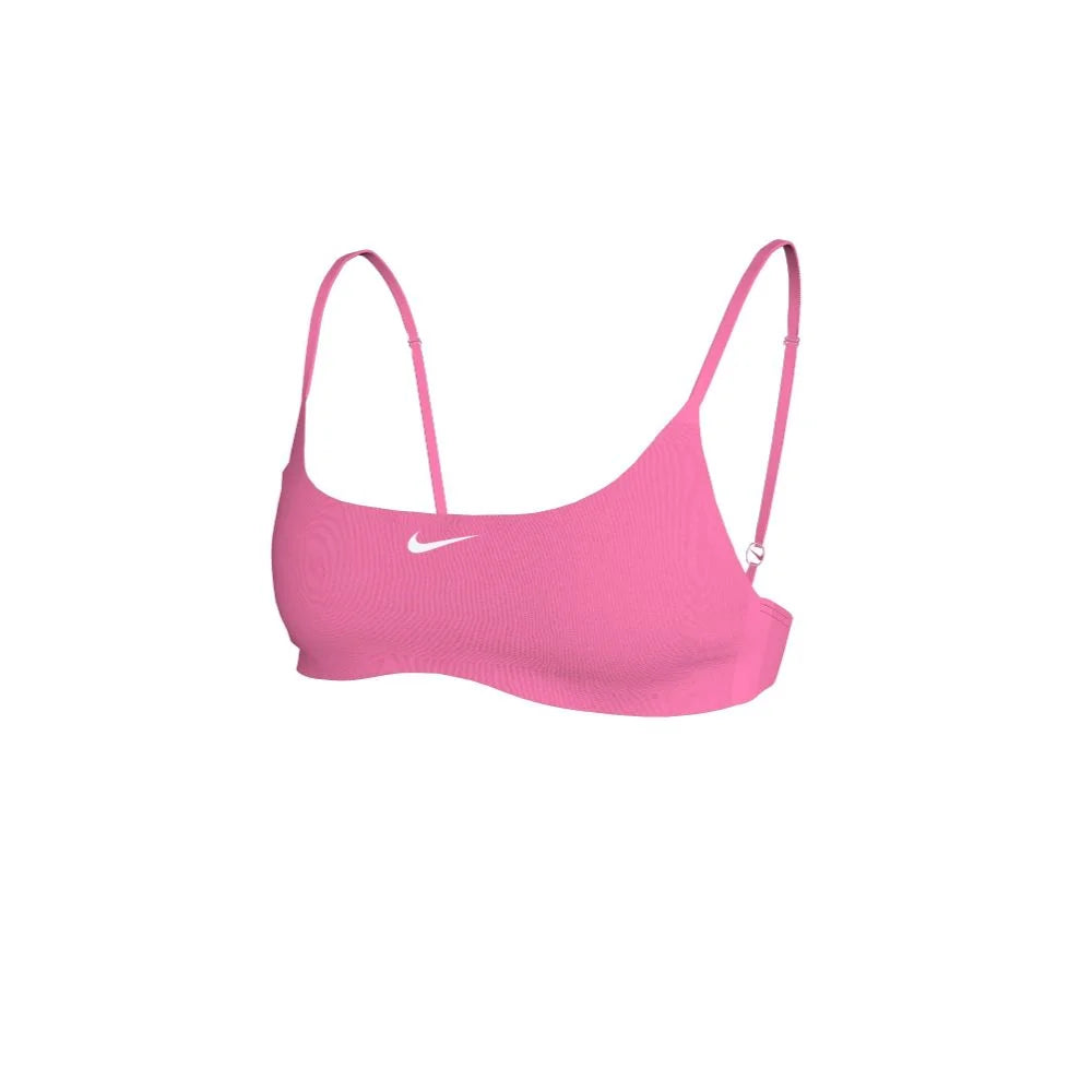 Nike Swim Women's Essential Bralette Bikini Top Pink