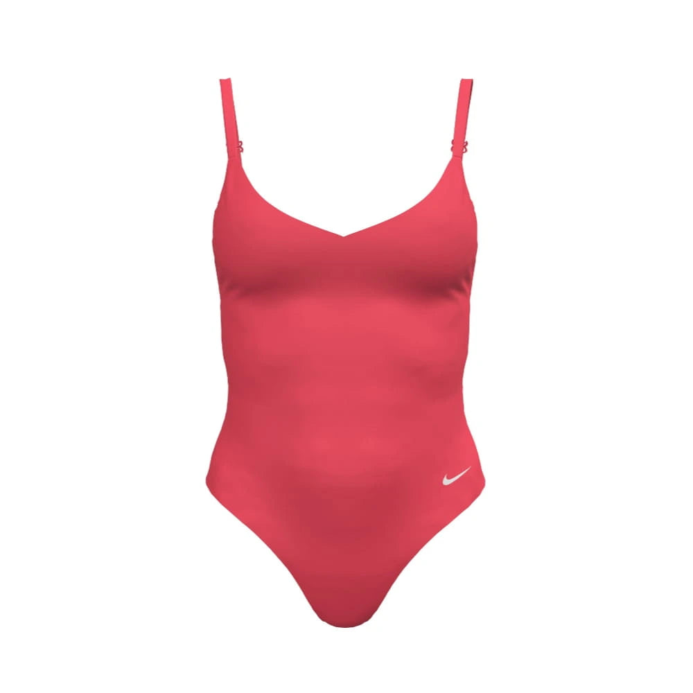 Nike Swim Women's  Essential V-Neck One Piece