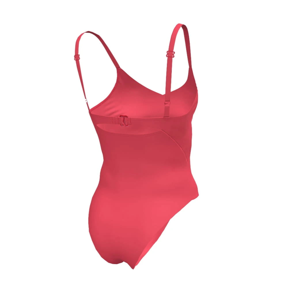 Nike Swim Women's  Essential V-Neck One Piece