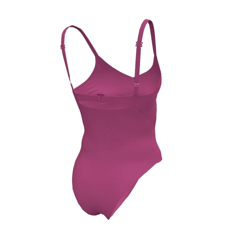 Nike Swim Women's  Essential V-Neck One Piece