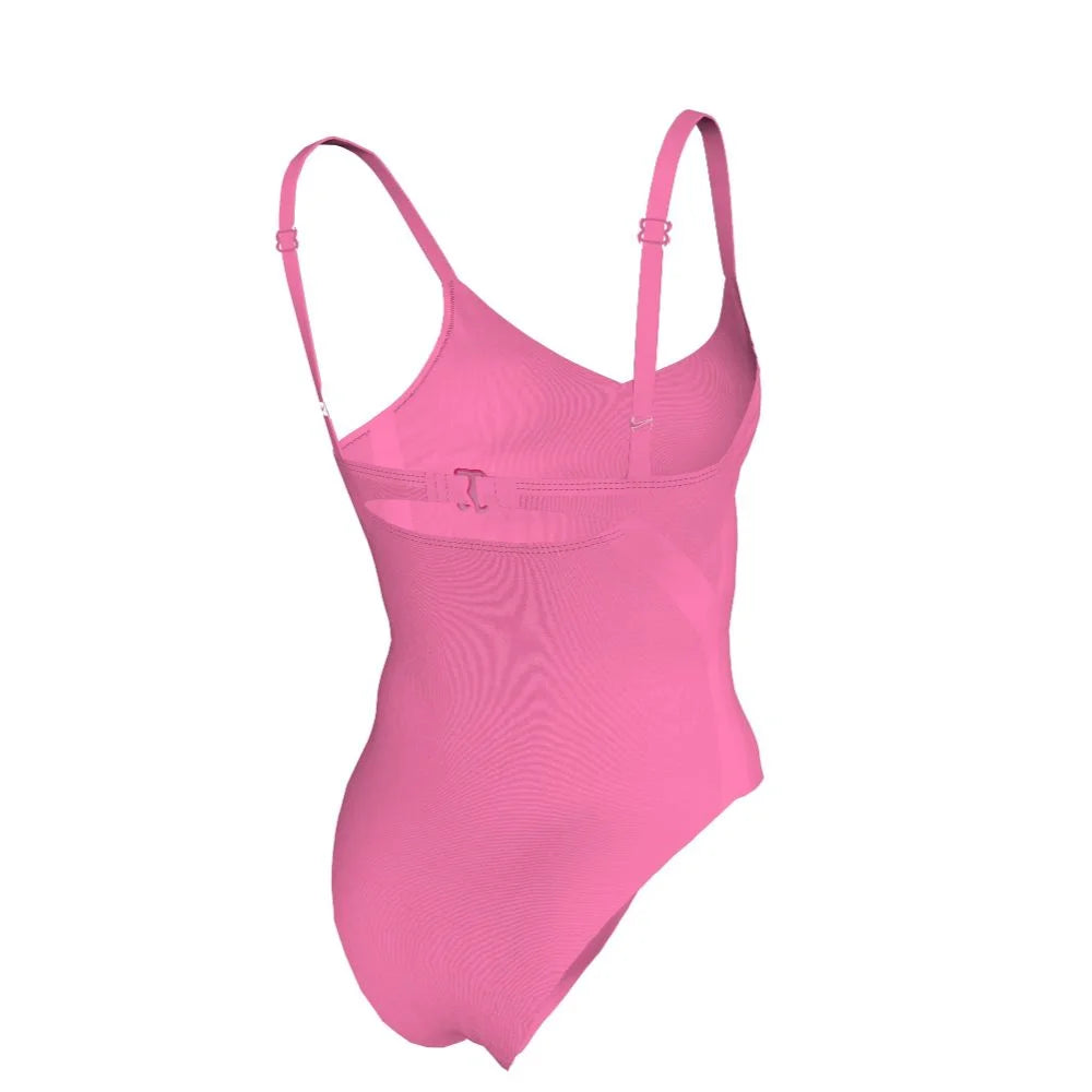 Nike Swim Women's  Essential V-Neck One Piece