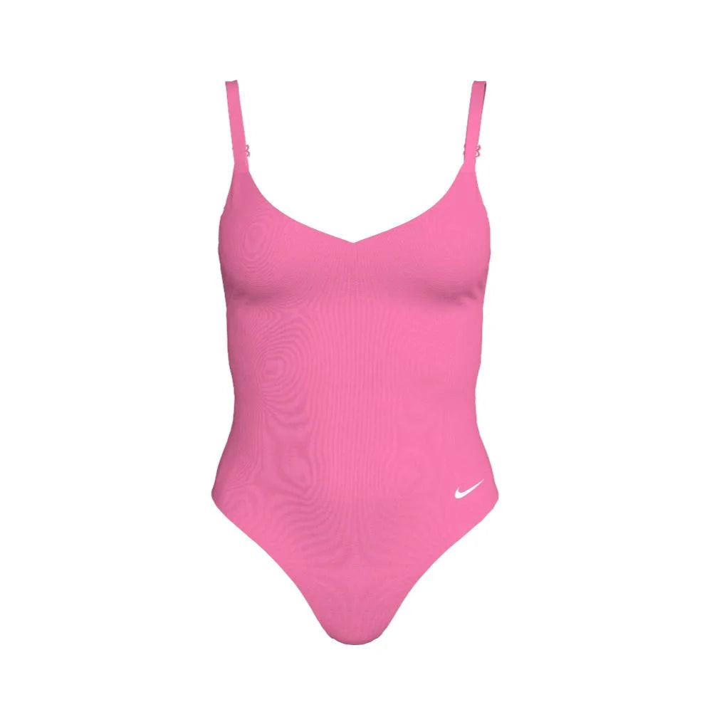 Nike Swim Women's  Essential V-Neck One Piece