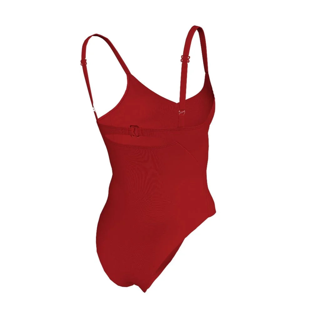 Nike Swim Women's  Essential V-Neck One Piece