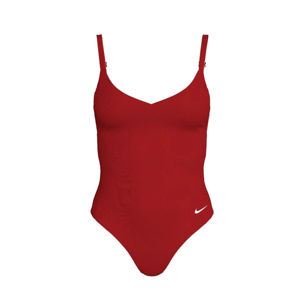 Nike Swim Women's  Essential V-Neck One Piece