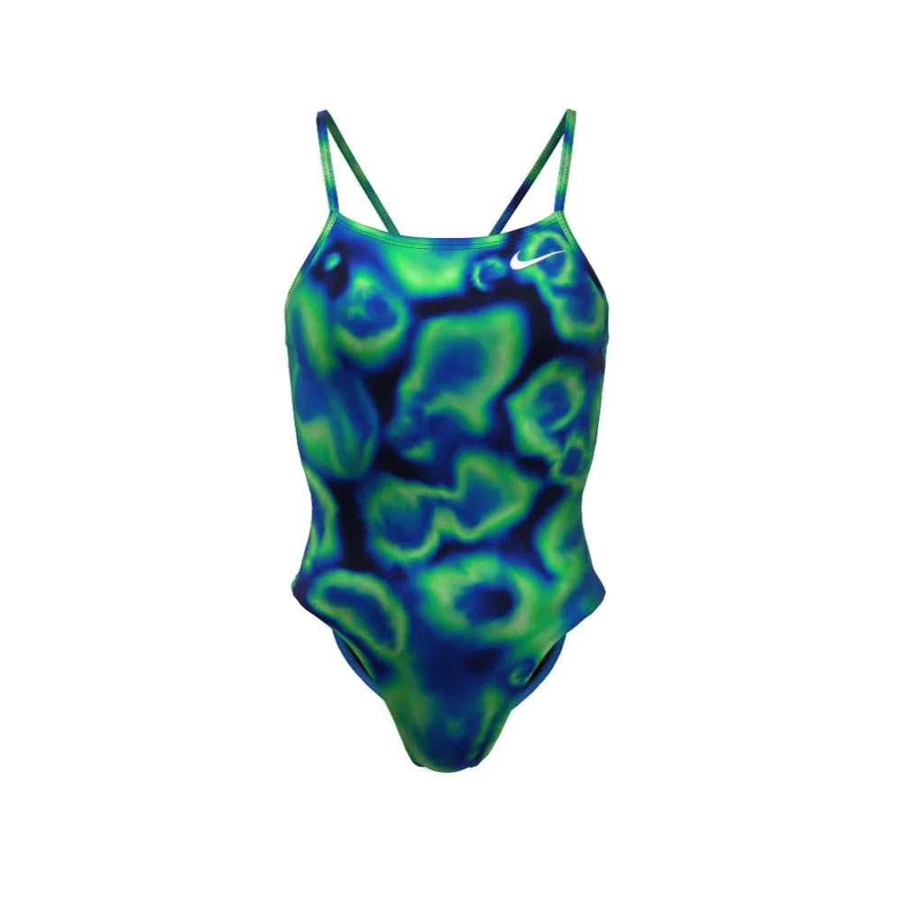 Nike Swim Women's HydraStrong Digi Haze Cutout One Piece