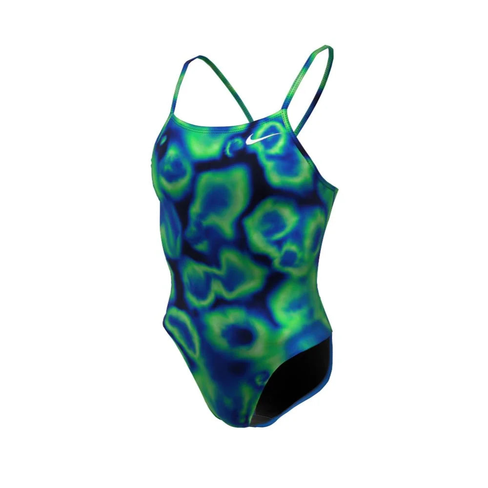 Nike Swim Women's HydraStrong Digi Haze Cutout One Piece