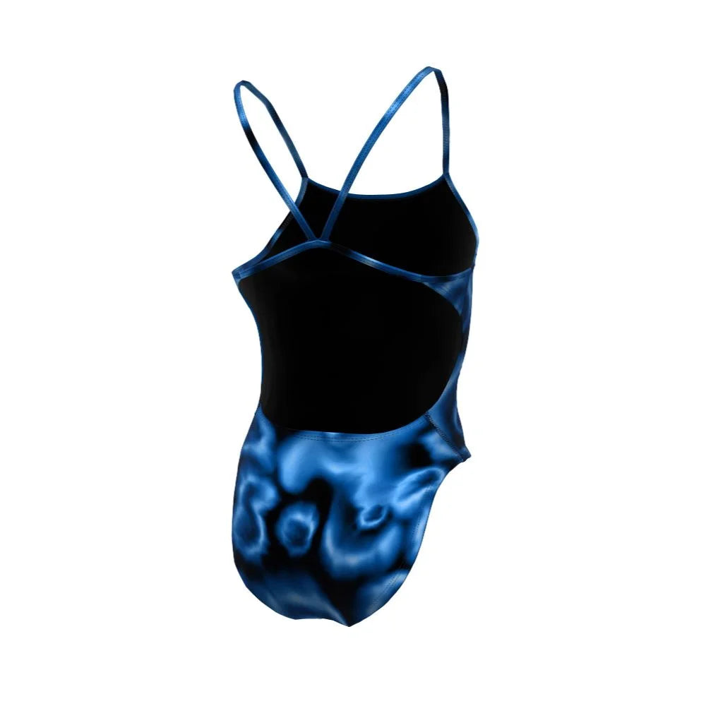 Nike Swim Women's HydraStrong Digi Haze Cutout One Piece