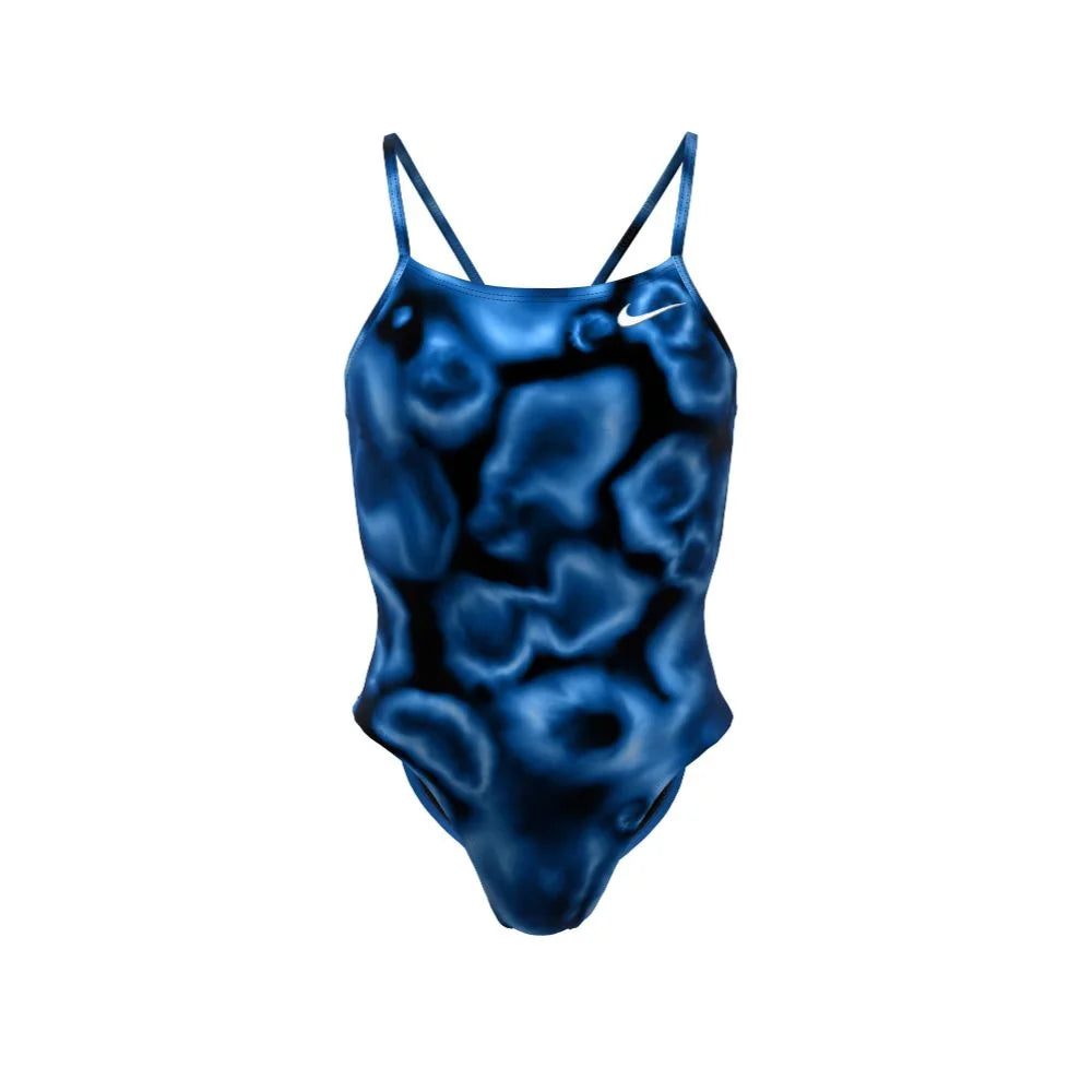 Nike Swim Women's HydraStrong Digi Haze Cutout One Piece